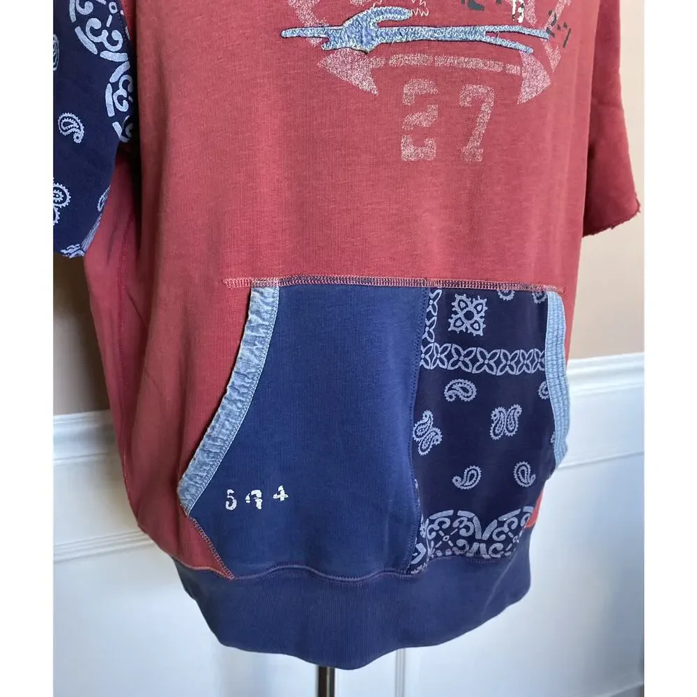 Polo Ralph Lauren Logo Short Sleeve T-Shirt with Hoodie Large NWT $188